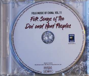 CD Shan: Folk Songs Of The Dai And Hani Peoples