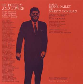 Album Dailey,irene / Donegan,martin: Of Poetry And Power: Poems Occasioned