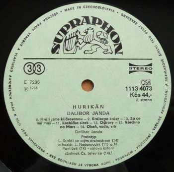 LP Dalibor Janda: Hurikán