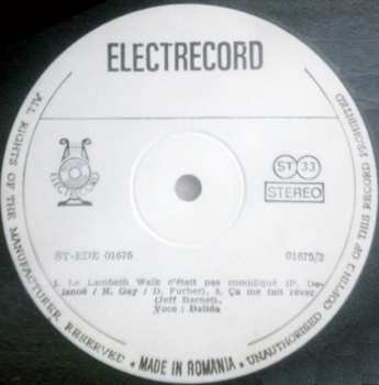LP Dalida: 50 De Succese Disco