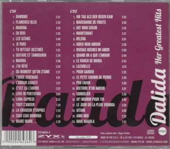 2CD Dalida: Her Greatest Hits