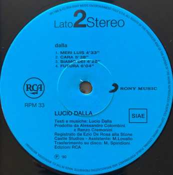 LP Lucio Dalla: Dalla
