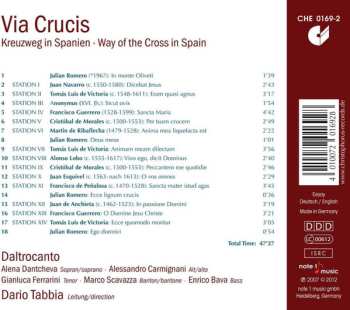 CD Daltrocanto: Via Crucis : Kreuzweg In Spanien = Way Of The Cross In Spain