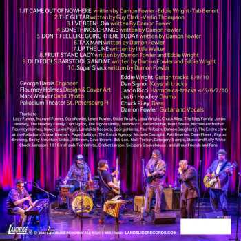 CD Damon Fowler: Live At The Palladium