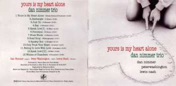 CD Dan Nimmer Trio: Yours Is My Heart Alone