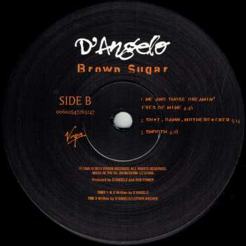 2LP D'Angelo: Brown Sugar