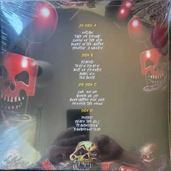 2LP Dangerous Toys: Vitamins And Crash Helmets Live CLR | LTD