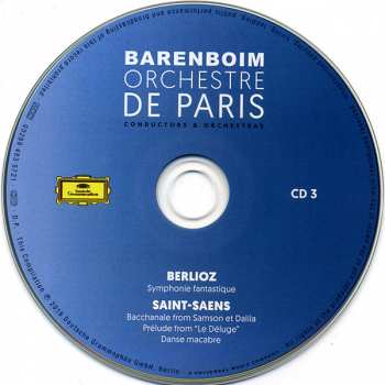 8CD/Box Set Daniel Barenboim: Barenboim Orchestre De Paris 