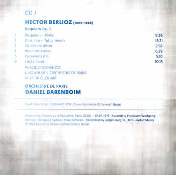 8CD/Box Set Daniel Barenboim: Barenboim Orchestre De Paris 