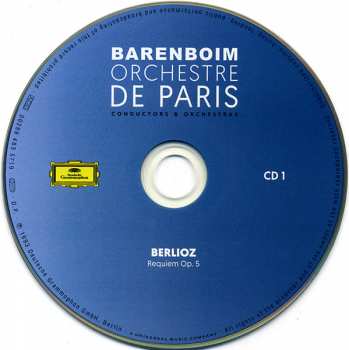 8CD/Box Set Daniel Barenboim: Barenboim Orchestre De Paris 