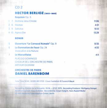 8CD/Box Set Daniel Barenboim: Barenboim Orchestre De Paris 