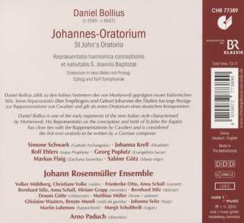 CD Johann Rosenmüller Ensemble: Johannes-Oratorium = St. John's Oratorio