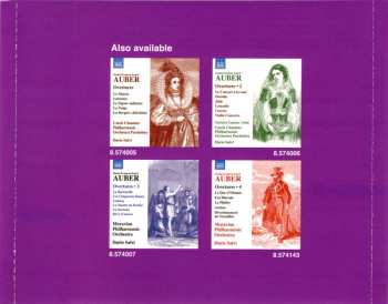 CD Daniel-Francois-Esprit Auber: Overtures, Vol. 5 - Zanetta / Zerline