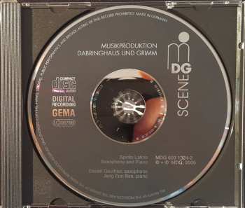 CD Daniel Gauthier: Spirito Latino (Music For Saxophone And Piano)