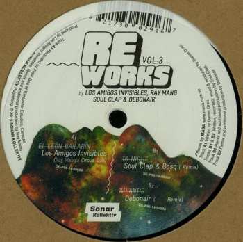 LP Daniel Grau: Reworks Vol. 3 By Los Amigos Invisibles, Ray Mang, Soul Clap & Bosq, Debonair