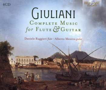 4CD Daniele / Alber Ruggieri: Giuliani: Complete Music For Flute & Guitar