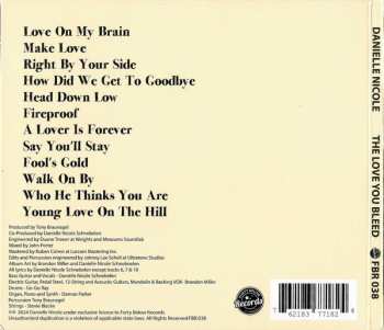 CD Danielle Schnebelen: The Love You Bleed