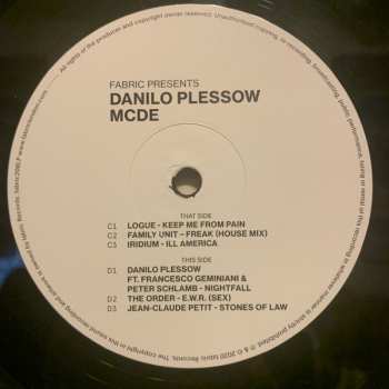 2LP Motor City Drum Ensemble: Fabric Presents Danilo Plessow / MCDE