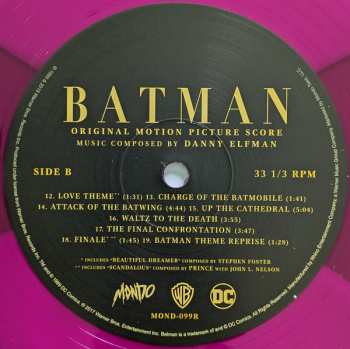 LP/Box Set Danny Elfman: Batman (Original Motion Picture Score) LTD | CLR