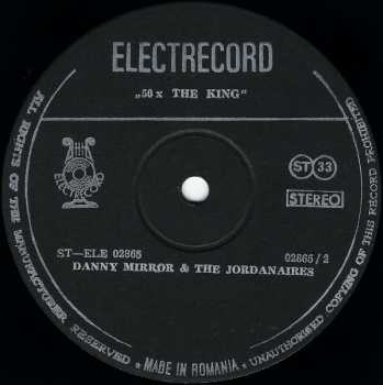 LP Danny Mirror: 50 x The King (Elvis Presley's Greatest Songs)