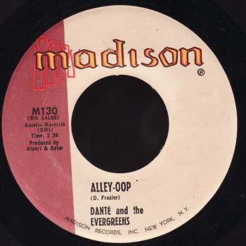 Album Danté And The Evergreens: Alley-Oop