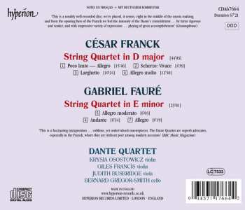 CD César Franck: String Quartets