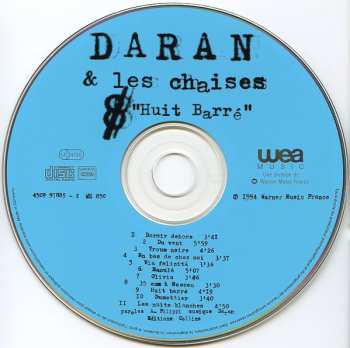 CD Daran Et Les Chaises: Huit Barré