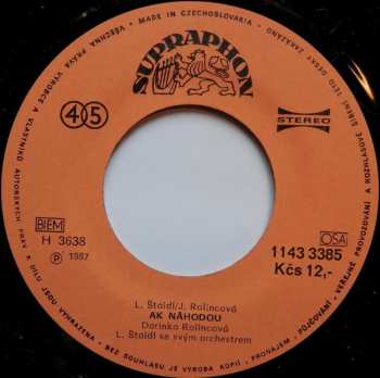 SP Darina Rolincová: Kto Chce / Ak Náhodou