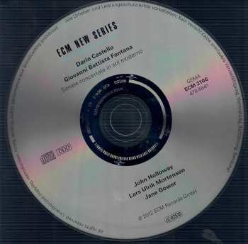 CD Lars Ulrik Mortensen: Sonate Concertate In Stil Moderno