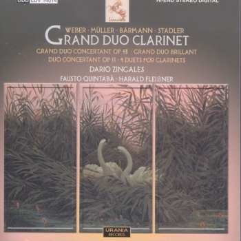 Album Dario Zingales: Grand Duo Clarinet