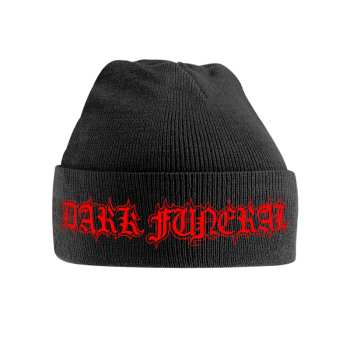 Merch Dark Funeral: Čapica Logo Dark Funeral (red)