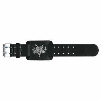 Merch Dark Funeral: Kožený náramok Logo Dark Funeral