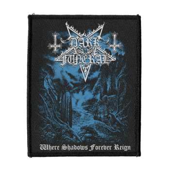 Merch Dark Funeral: Nášivka Where Shadows Forever Reign (woven)