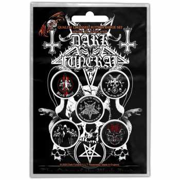 Merch Dark Funeral: Súprava Odznakov The Black Hordes