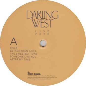 LP Darling West: Live 2020 CLR | LTD