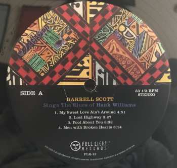 LP Darrell Scott: Sings The Blues Of Hank Williams