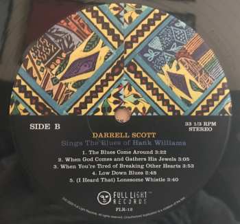LP Darrell Scott: Sings The Blues Of Hank Williams