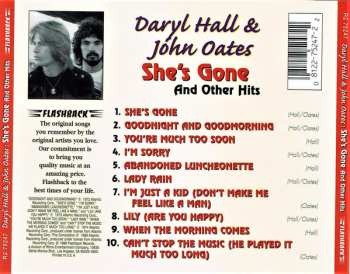CD Daryl Hall & John Oates: She's Gone And Other Hits 