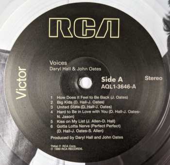 LP Daryl Hall & John Oates: Voices CLR