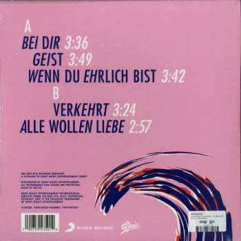 EP Das Moped: Alle Wollen Liebe