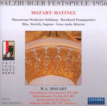 Album Wolfgang Amadeus Mozart: Mozart-Matinee