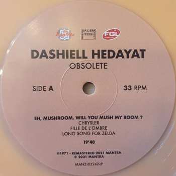 LP Dashiell Hedayat: Obsolete