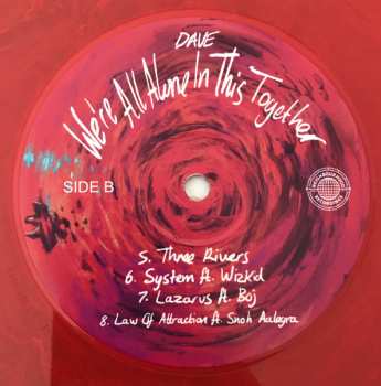 2LP Dave: We're All Alone In This Together LTD