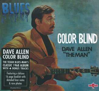 CD Dave Allen "The Man": Color Blind LTD