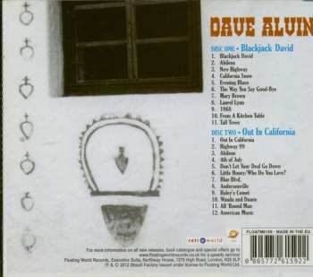 2CD Dave Alvin: Blackjack David & Out In California