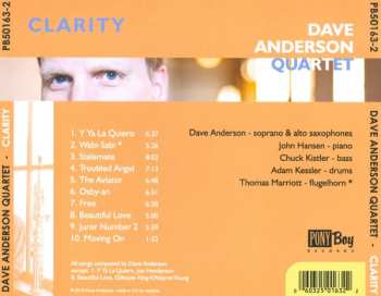 CD Dave Anderson Quartet: Clarity