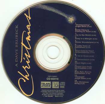 CD Dave Brubeck: A Dave Brubeck Christmas