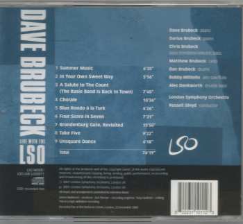 CD Dave Brubeck: Live With The LSO