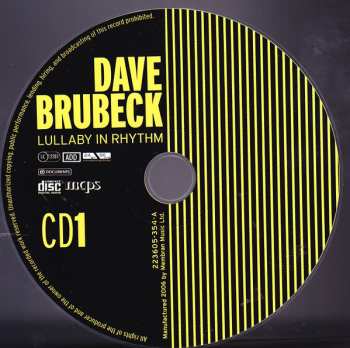 4CD Dave Brubeck: Lullaby In Rhythm