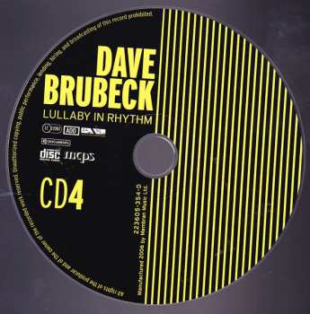 4CD Dave Brubeck: Lullaby In Rhythm